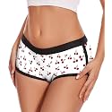 Aueyan Womens Boyshorts Panties Stretchy Boxer Briefs Novelty Lounge Sleep Shorts