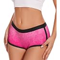 Aueyan Womens Boyshorts Panties Stretchy Boxer Briefs Novelty Lounge Sleep Shorts