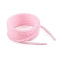Augen Adult Spiral Cable Protector 1.5 Meters Cable Cord Charger Protector Saver Winder for iPhone &amp; Android Charging Cables Earphones (Light Pink, Pack of 2)