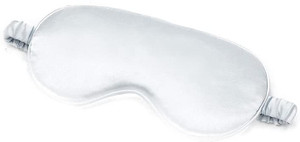 augen mulberry silk eye mask  super smooth sleep mask  blindfold silver