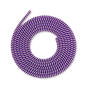 augen spiral cable protector 15 meters cable cord charger protector saver winder for iphone amp android charging cables earphones purple white pack of 3