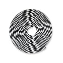 AUGEN Spiral Cable Protector 1.5 Meters Cable Cord Charger Protector Saver Winder for iPhone & Android Charging Cables Earphones (Black, Pack of 3)