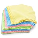 AUGEN Ultra Microfiber Cleaning Cloth for Mobile Screen, Camera Lenses, Tablets, Monitors etc. (Pack of 300)(5x5 inches)(Multi-colour)