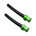 Augeny 2 PCS Breather Hose Gas Fuel Tank Cap, CNC One Way Tank Valve Vent Tube with Aluminum Breather Valve, Universal for ATV Quad CRF YZF RMZ KLX DRZ Pit Dirt Bike Motorcycle (Green)