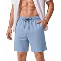August Alley Men39s Linen Shorts with Liner