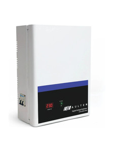 aulten 5kva 4000 watt 90v-300v heavy duty mainline voltage stabilizer for home white