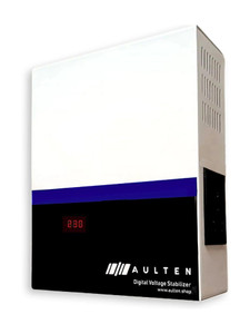 aulten 5000va voltage stabilizer 160v-280v for washing machine microwave oven and treadmill white black