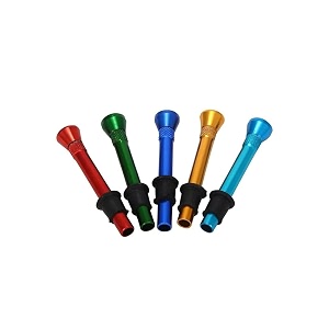 metal bong shooter pipe multicolour pack of 5 6 cm