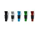 Metal Bong Shooter Pipe, Multicolour (Pack of 5) (4 cm)