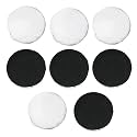 Auniwaig Wool Polishing Pad,6-Inch Soft Sheepskin Buffing Pads with Hook and Loop Back Wool Cutting Pad for Furniture, Glass,Auto Orbital Polisher Buffer 8PCS