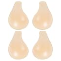 Sticky Bra Adhesive Lifting Backless Push Up Strapless Bras Silicone Stick on Invisible Women Nipple Covers Beige