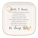 Aunt Gifts from Niece, Aunts &amp; Niece Jewelry Dish Ring Trinket Tray Gifts, Gifts for Aunts from Niece, for Aunts Birthday, Mother's Day, Valentine’s Day, Aunt Christmas, Thanksgiving Gifts