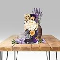 AuraDecor 100gm Dried Natural Fragrance Premium Potpourri with Petals &amp; Buds || Dried Flowers || Home Decor (Lavender)