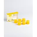AuraDecor Fragrance Votive Candles | Smokeless Scented Candle | Aroma Candles | Candles for Decoration | Wedding Candle | Burns Upto 8 Hours (Pack of 6) (Lemon ||)