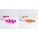 AuraDecor Fragrance Votive Candles || Smokeless Scented Candle || Aroma Candles for Decoration || Wedding Candle || Burns Upto 8 Hours (Pack of 6) (Orange &amp; Rose) Wax
