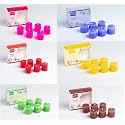 AuraDecor Fragrance Votive Candles || Smokeless Scented Candle || Aroma Candles || Candles for Decoration || Wedding Candle || Burns Upto 8 Hours (Pack of 6) (Combo)