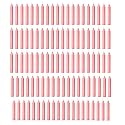 AuraDecor Pack of 98 Stick Candles || Especially Meant for Healing, Chakras, Ritual Candles,Chime Candles, Decoration, Lighting, Home Decor || Burning Time 3 to 4 Hours Each (Pink)