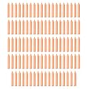 AuraDecor Pack of 98 Stick Candles || Especially Meant for Healing, Chakras, Ritual Candles,Chime Candles, Decoration, Lighting, Home Decor || Burning Time 3 to 4 Hours Each (Orange)