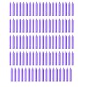 AuraDecor Pack of 98 Stick Candles || Especially Meant for Healing, Chakras, Ritual Candles,Chime Candles, Decoration, Lighting, Home Decor || Burning Time 3 to 4 Hours Each (Purple)