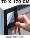 AURALIS Window Mosquito Net Pre Stiched with