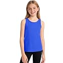 Auranso Girls Tank Tops Cotton Sleeveless Undershirts Athletic Dance Tops