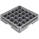 Aurelema 1 Pack Commercial Dishwasher Tray Rack, 25 Grid, Gray