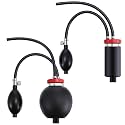 Aurelema 2 Pcs Easy Intake Adapter for Automotive Smoke Machine, Red
