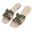 Aurelia Studded Flat Slides