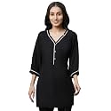 Aurelia Women39s Viscose Regular Fit Solid Kurti