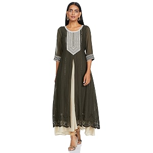 Aurelia Womens Cotton Regular Fit Loose Modern