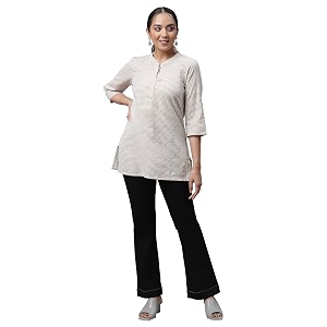 Aurelia Womens Cotton Regular Fit Western Kurti