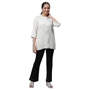 Aurelia Womens Cotton Regular Fit Western Kurti