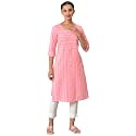 Aurelia Women39s Cotton Straight Fit Stripes Round