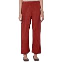 Aurelia Women39s Orange Ankle Length Straight Winter