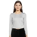 Aurelia Women39s Polyester Solid Regular Fit Top