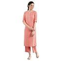 Aurelia Women39s Viscose Regular Fit Regular Kurta