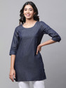 Aurelia Women DyedOmbre Straight Kurta