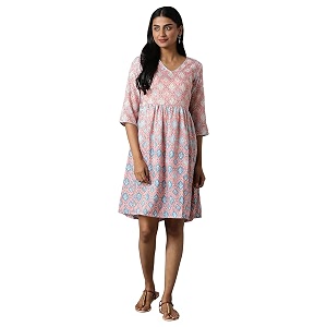 Aurelia Women Fit and Flare Casual Ankle