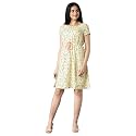 Aurelia Women Fit and Flare Casual Ankle