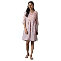 Aurelia Women Fit and Flare Casual Ankle