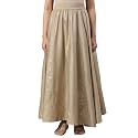 Aurelia Women Polyester Printed Strechable Maxi Skirt