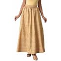 Aurelia Women Polyester Printed Strechable Maxi Skirt