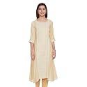 Aurelia Women Striped Rayon A-Line Kurta