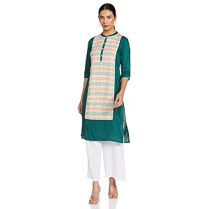 Aurelia Women Viscose Regular Kurta Palazzo