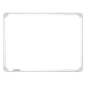 aurenzo premium series white boards 2x3 feet non magnetic whiteboard writing board with 1 whiteboard marker  1 duster pack of 1