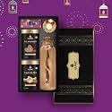Auric Delightful Diwali Gift Hamper | 100% Pure Copper bottles with Crunchy Flavoured Almonds and Cashews in Tin| Healthy Snacks I Gifting option for all occasion