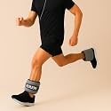 Aurion by 10Club Weight Band 0.5 KG X 2 (Grey) | Resistance Exercise | Resistance Bands | Wrist Ankle | Fitness Band | Workout Equipment | Finest-Quality Neoprene Fixed Weight | Multi-Purpose | Men and Women