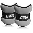 Aurion by 10Club Weight Band 2 KG X 2 (Grey) | Resistance Exercise | Resistance Bands | Wrist Ankle | Fitness Band | Workout Equipment | Finest-Quality Neoprene Fixed Weight | Multi-Purpose | Men and Women Band