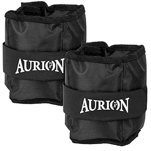 aurion wristankle weights home gym weight bands black 6