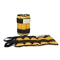 Aurion by 10club Weight Band 5 KG X 2 (Yellow)| Resistance Exercise | Resistance Bands | Wrist Ankle | Fitness Band | Workout Equipment | Fixed Weight